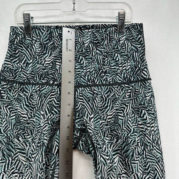 Lululemon Wunder Under Leggings Womens 8 Hi-Rise Nulux Alpine Dazzle Black White - Picture 8 of 11